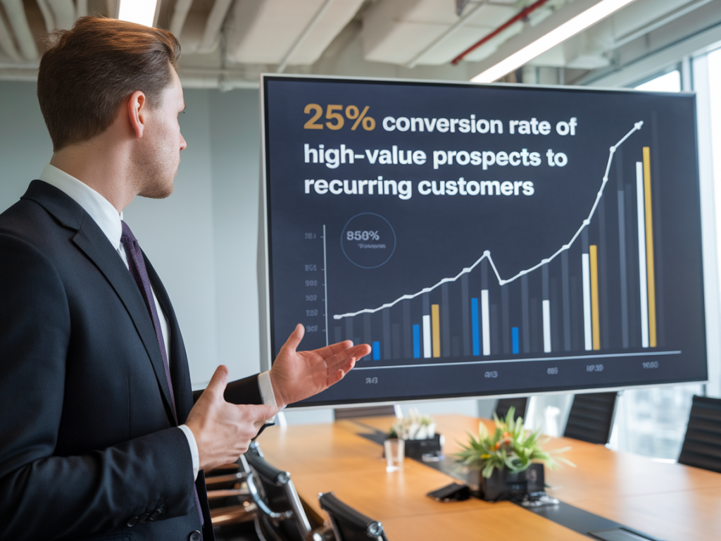 Mettre en place un programme d'essai payant qui convertit 25% des prospects haute valeur en clients récurrents