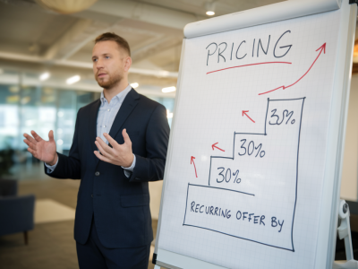 Quel modèle de tarification à paliers appliquer pour augmenter la marge d'une offre récurrente à 30%