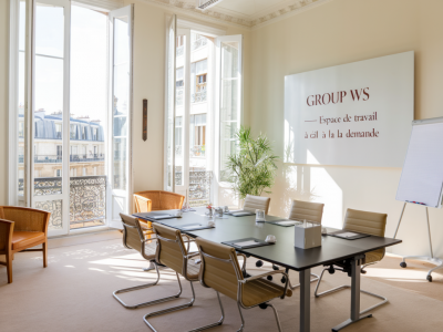 Groupe WS : espaces de travail à Paris réservables à l'heure, sécurisés