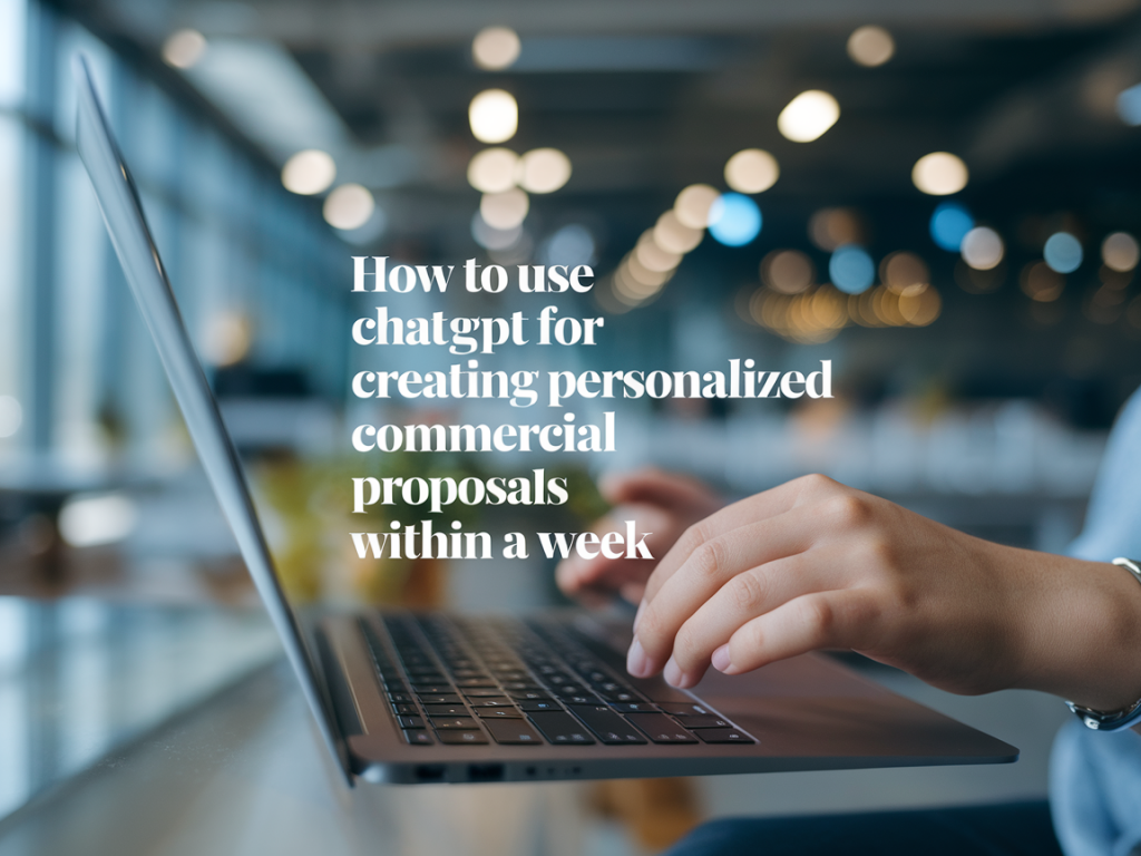 Comment utiliser chatgpt pour créer des propositions commerciales personnalisées qui concluent en moins d'une semaine