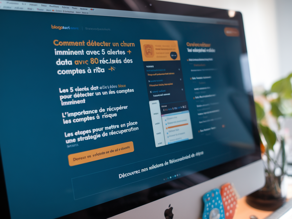 Comment détecter un churn imminent avec 5 alertes data et récupérer 80% des comptes à risque