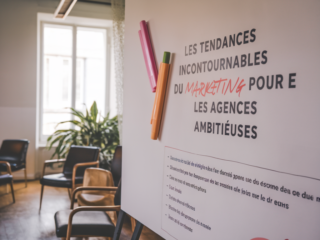 Les tendances incontournables du marketing pour les agences ambitieuses