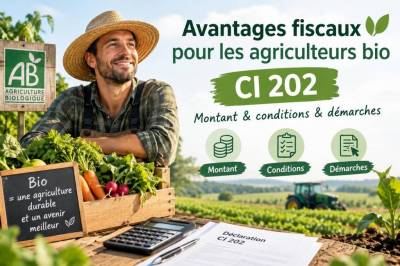 Avantages fiscaux pour les agriculteurs bio : C-I 202: mont., cond.&dém.