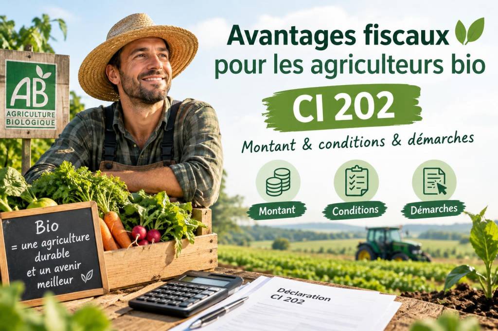 Avantages fiscaux pour les agriculteurs bio : C-I 202: mont., cond.&dém.